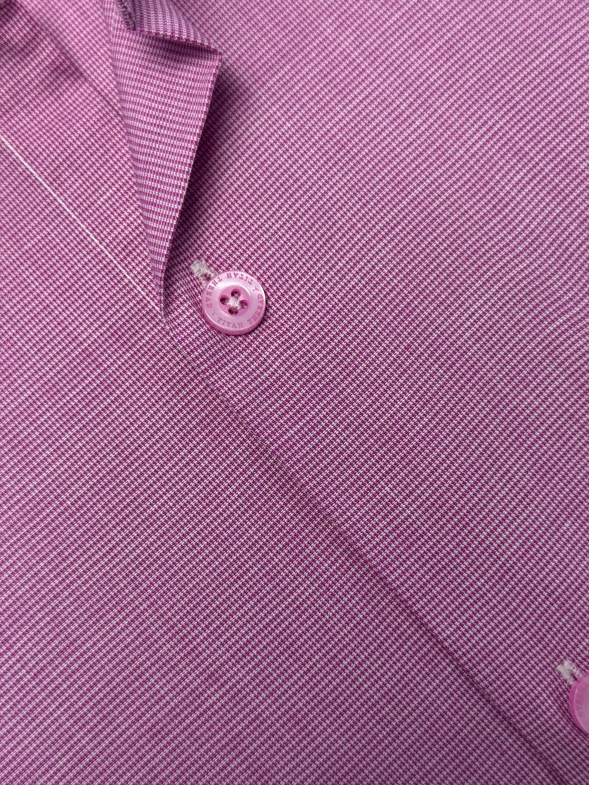 Sharp Pink Square Texture Formal Shirt