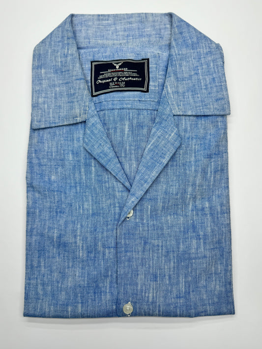 Irish blue cubin shirt