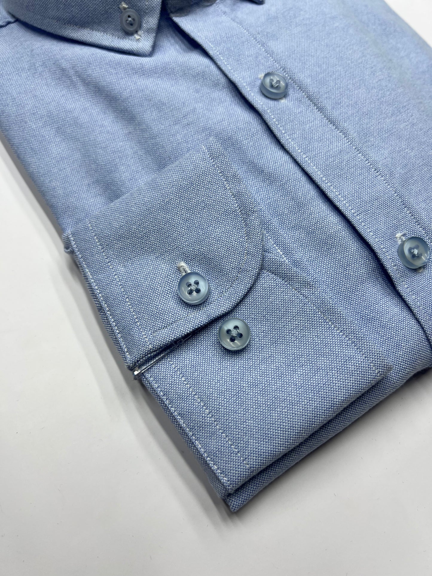 Iced Blue Oxford Shirt