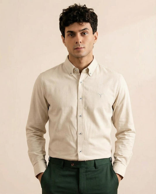 Oxford cream shirt