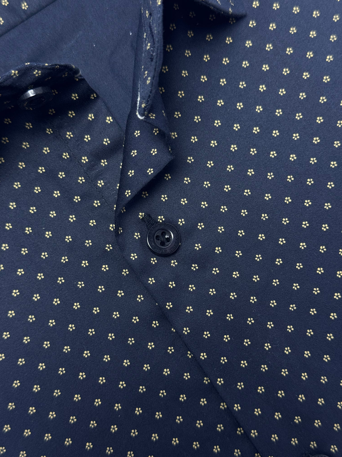 Jet Black Dobby Formal Shirt