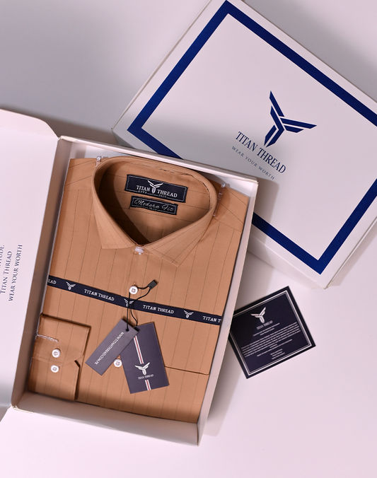 Micro Strips in beigh