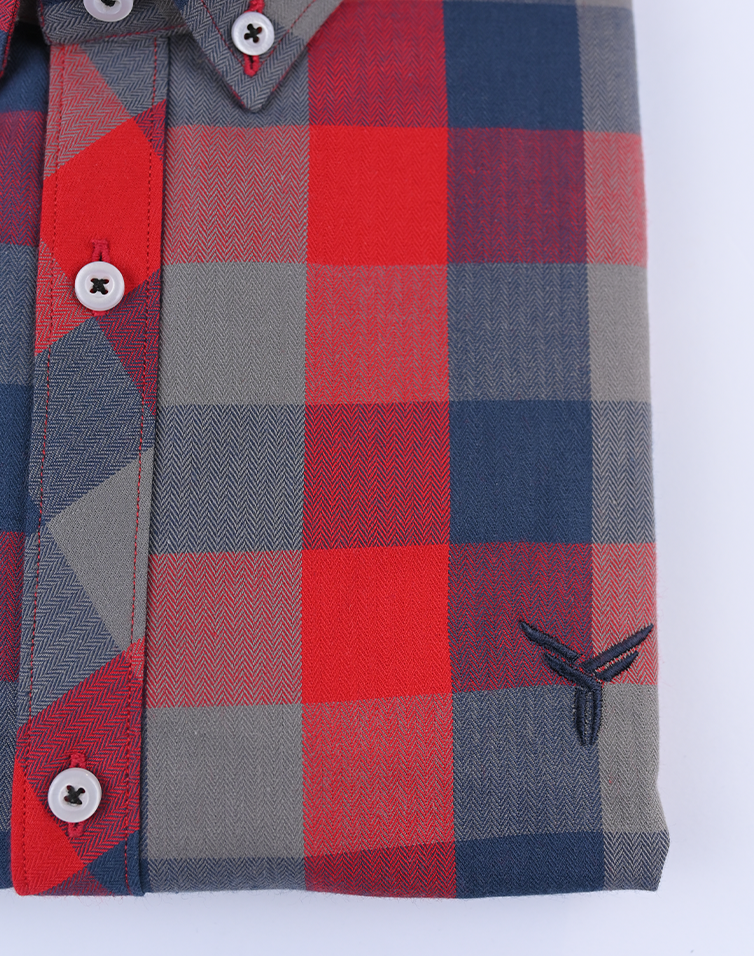 Tartan Plaid Blue Check