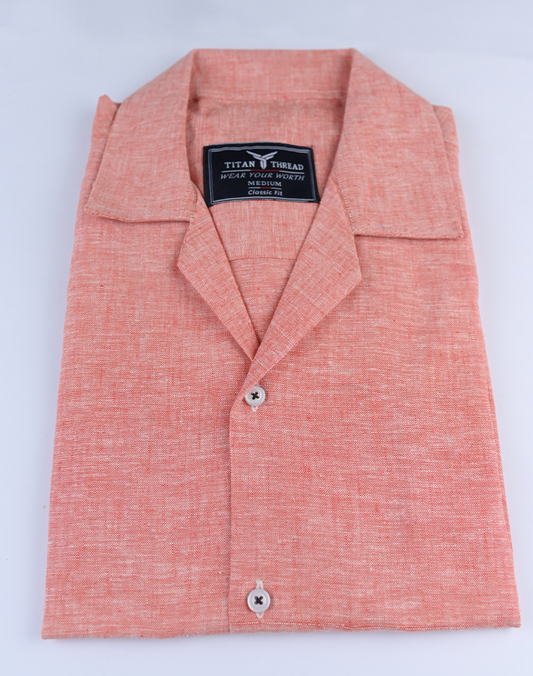 Peal Orange Cubin Shirt