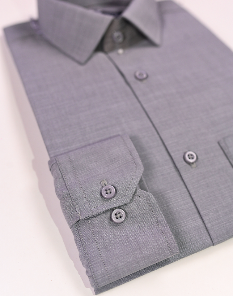 Self Textured Steel Gray