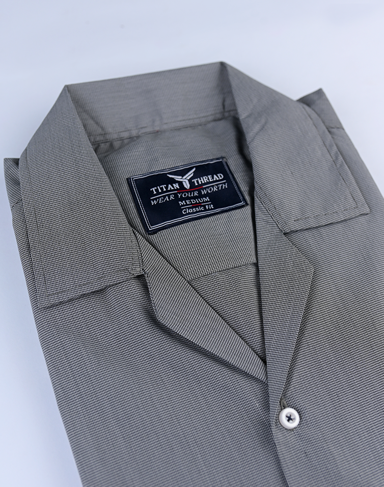 Self Gray Cubin Shirts