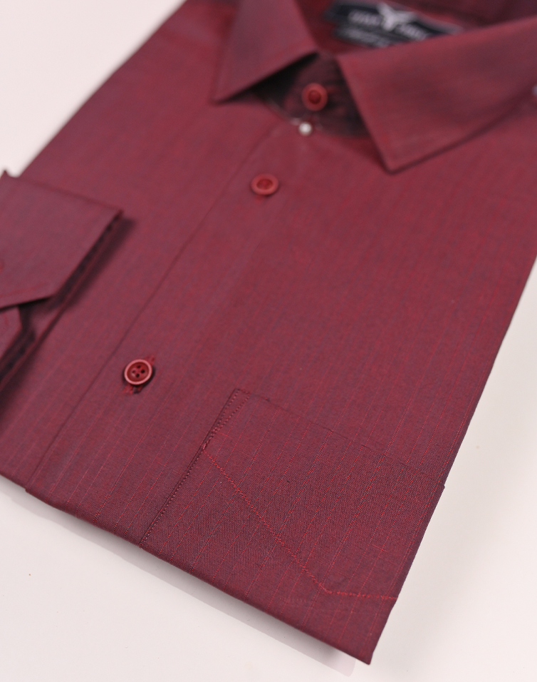 Two Tone Mercerized Maroon
