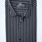 Black & Gray Pencil Stripe Formal Shirt