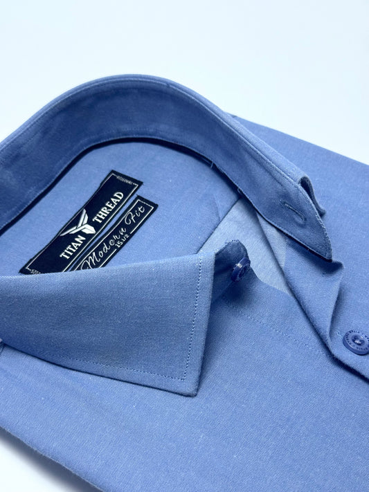 Denim Blue Formal Shirt