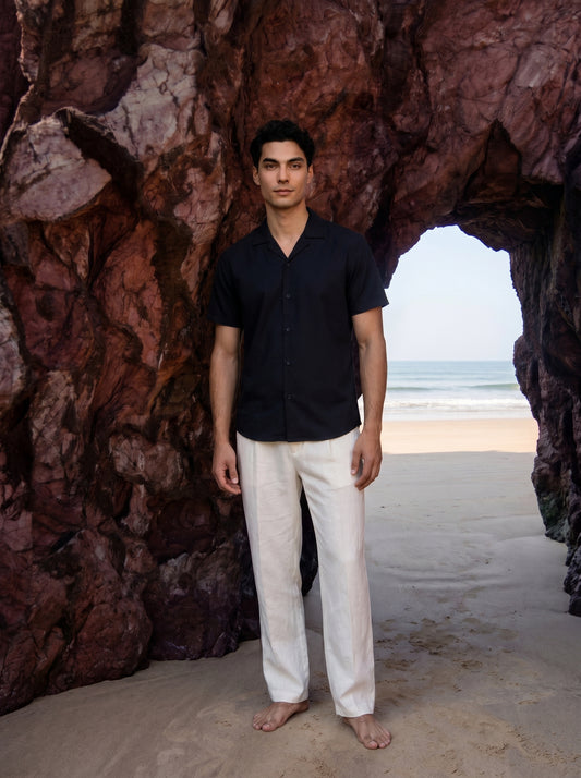 Rich black cuban Shirt