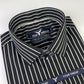 Black & Gray Pencil Stripe Formal Shirt