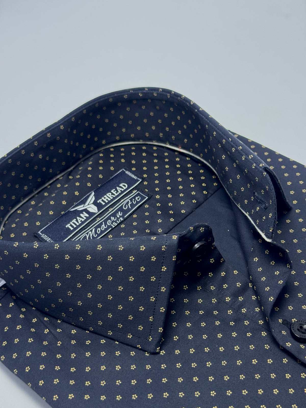 Jet Black Dobby Formal Shirt