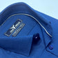 Indigo Blue Dotted Formal Shirt