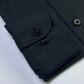 Jet Black Twill Formal Shirt
