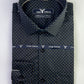 Jet Black Dobby Formal Shirt