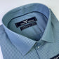 Steel Blue Pin Stripe Formal Shirt