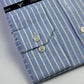 Cambridge Blue Pencil Stripe Formal Shirt (Slim fit)