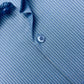 Steel Blue Pin Stripe Formal Shirt