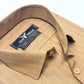 Dark Sand Pin Stripe Formal Shirt