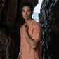 Peal Orange Cuban Shirt