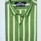 Moss Green Ombre Stripe Formal Shirt