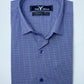 Blue Pin Check Formal Shirt