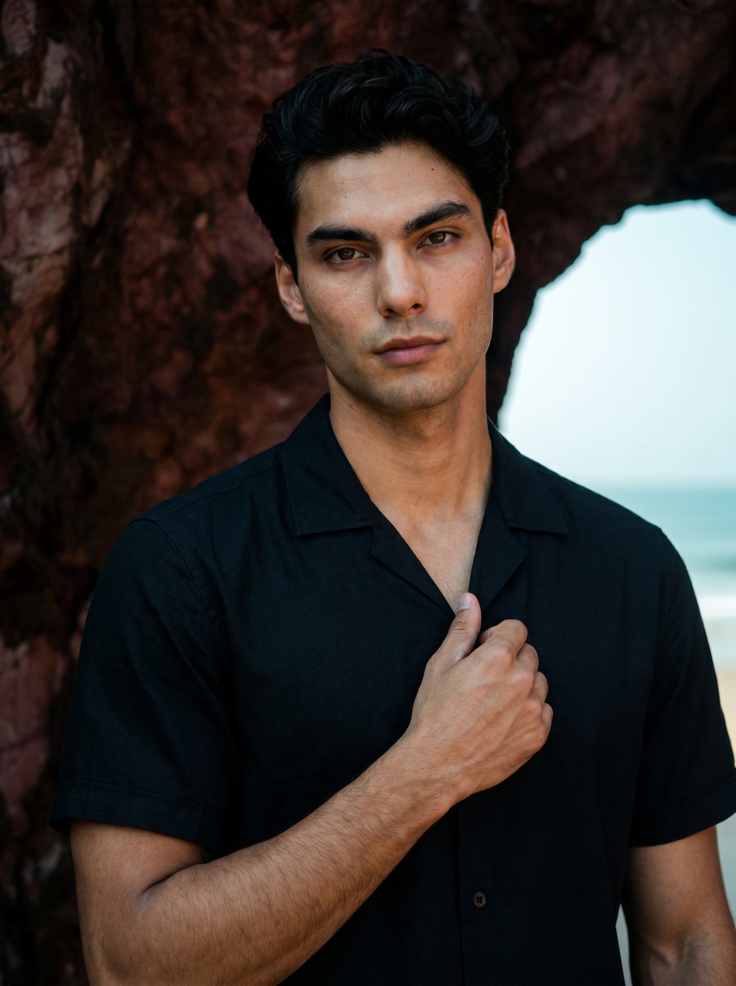 Rich black cuban Shirt