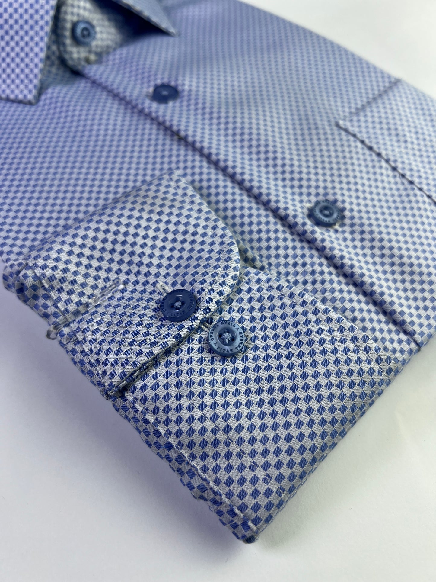 Mist Blue Dobby Formal Shirt