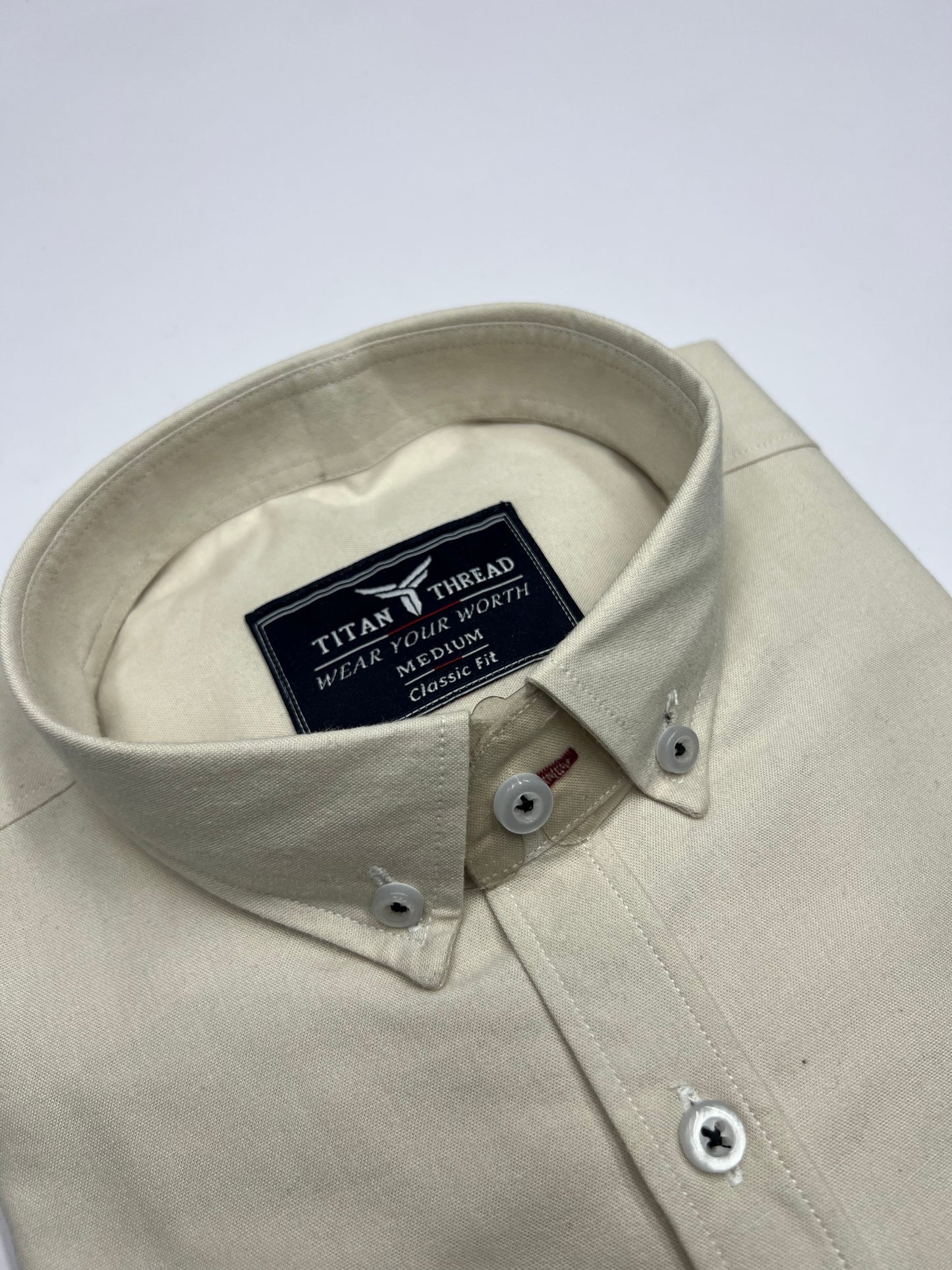 Oxford cream shirt