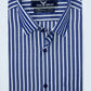 Marine Blue Broad Stripe Formal Shirt