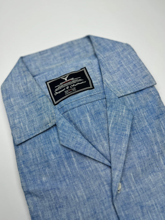 Irish blue cubin shirt