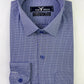 Blue Pin Check Formal Shirt