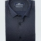 Jet Black Dobby Formal Shirt