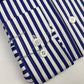Royal Blue Awning Stripe Formal Shirt