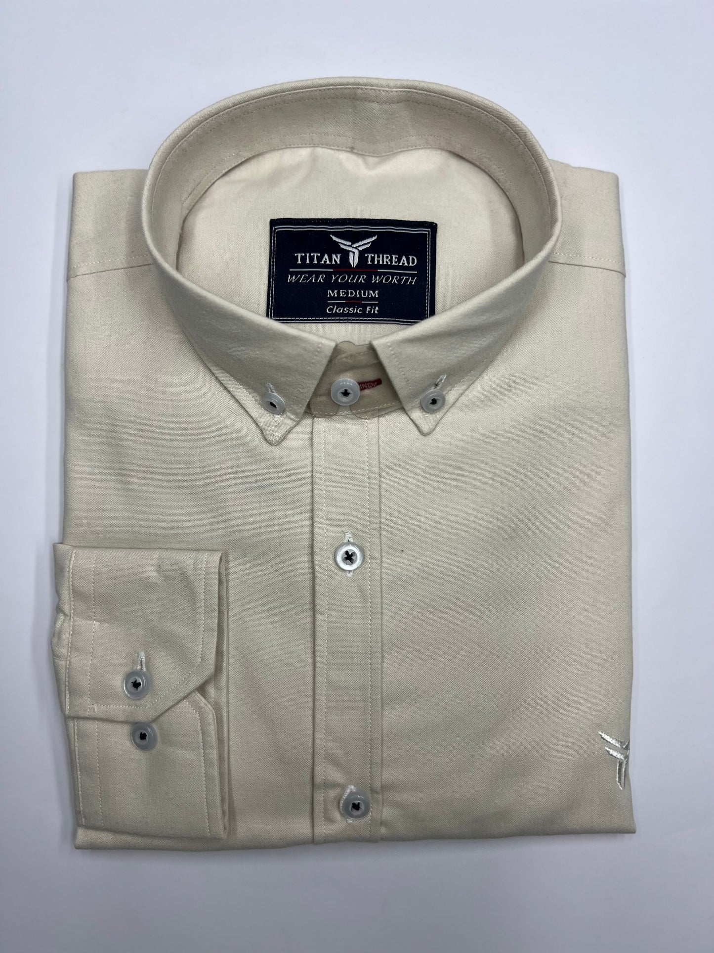 Oxford cream shirt