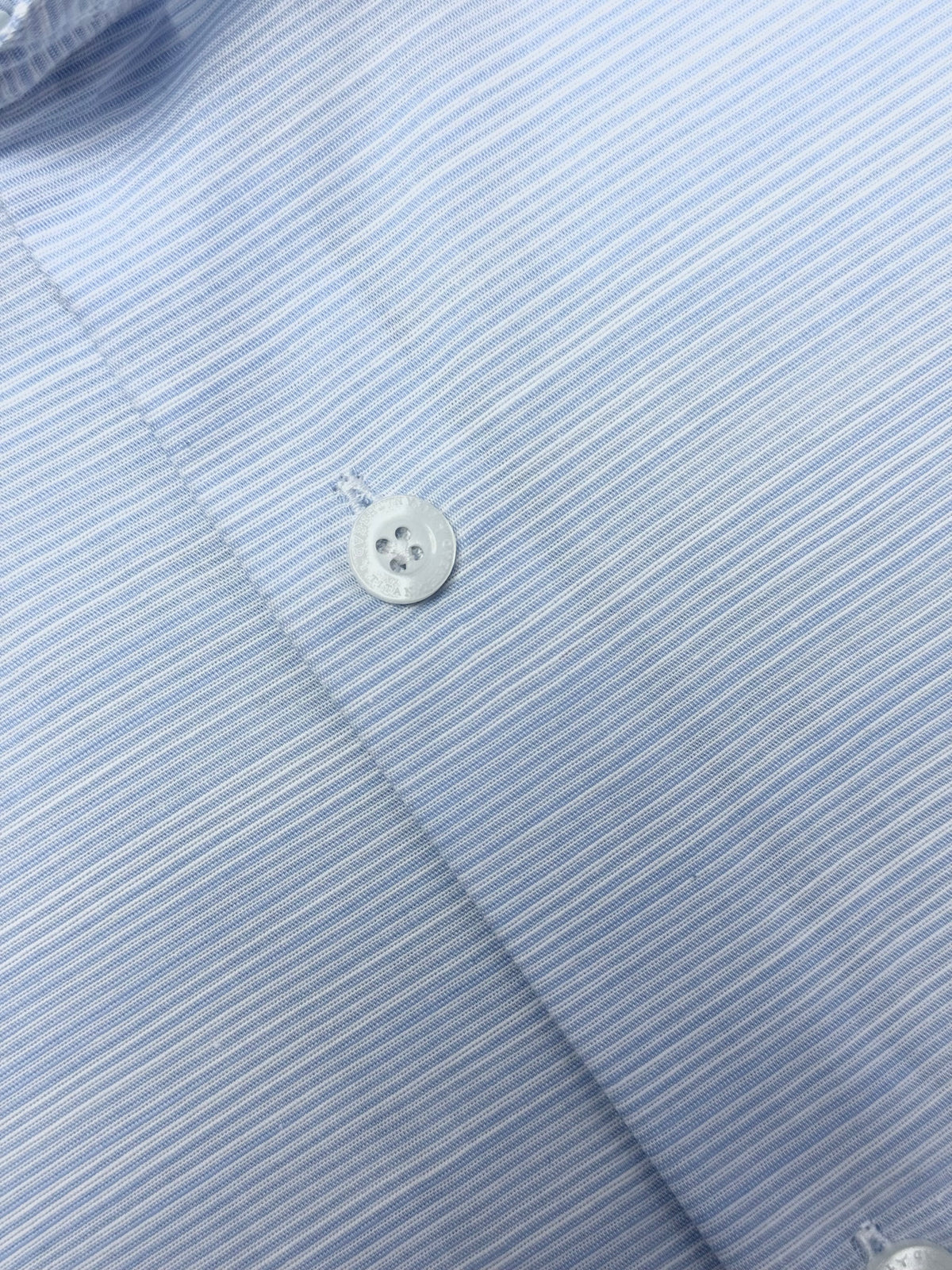 Ice Blue Self Texture Formal Shirt