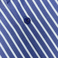 Marine Blue Broad Stripe Formal Shirt