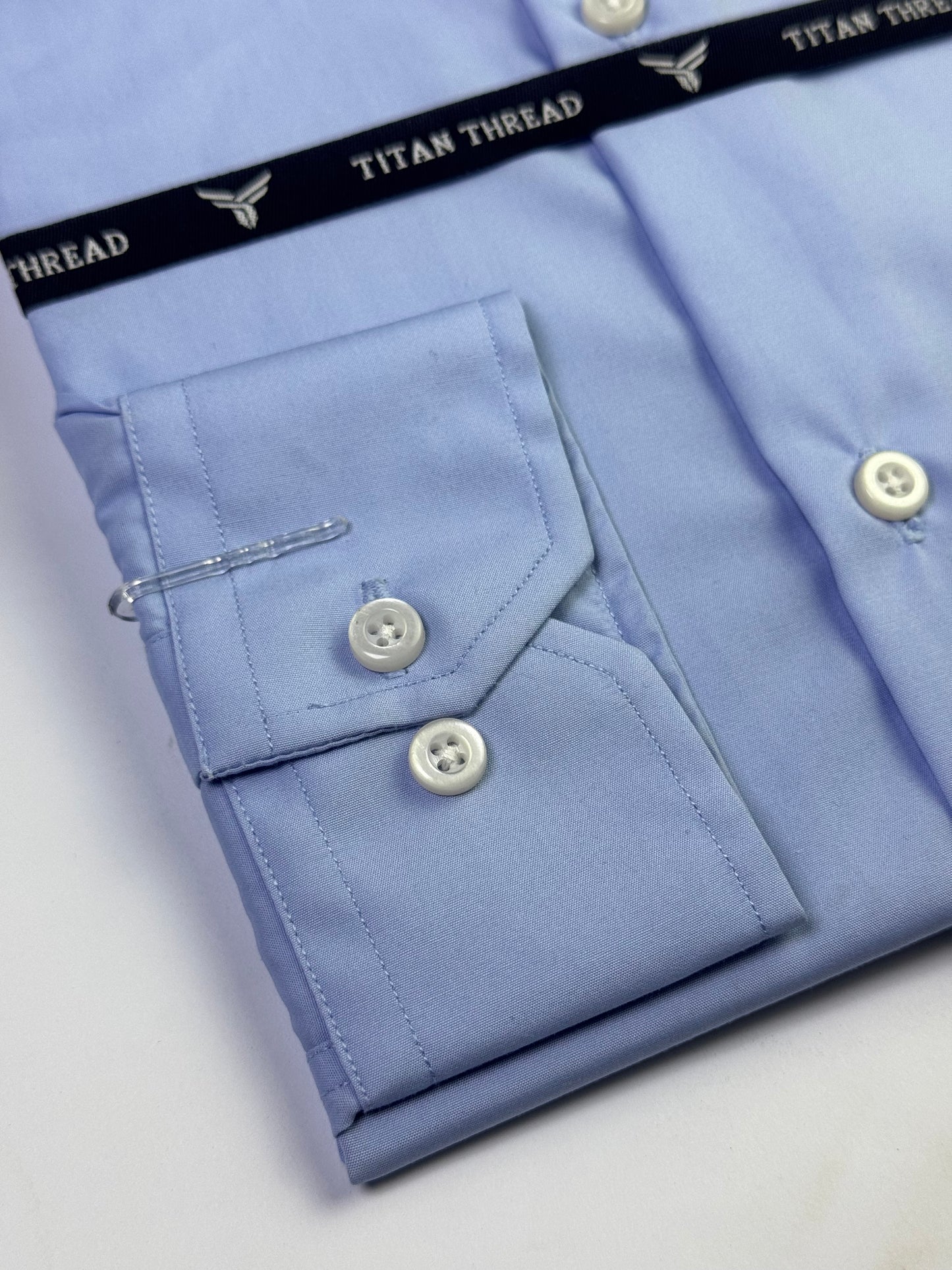 Pastal Blue Formal Shirt(Slim fit)