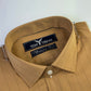 Micro Strips in beigh Formal Shirt (Slim fit)