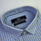 Cambridge Blue Pencil Stripe Formal Shirt (Slim fit)