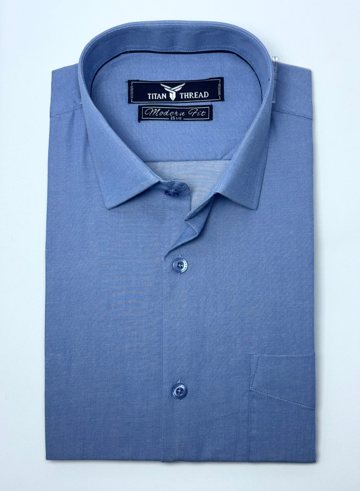 Denim Blue Formal Shirt