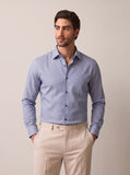 Mist Blue Dobby Formal Shirt
