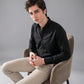 Jet Black Oxford Shirt