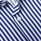 Royal Blue Awning Stripe Formal Shirt