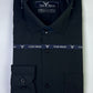 Jet Black Twill Formal Shirt