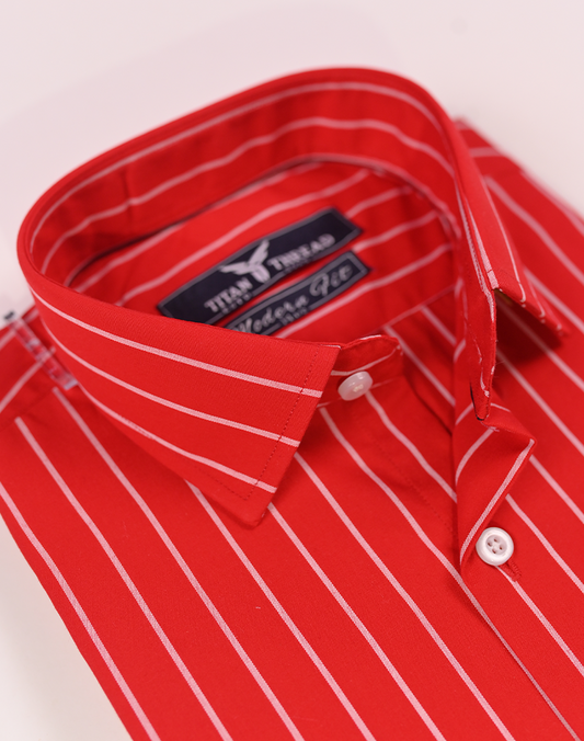 Board Stripes in Red