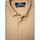 Dark Sand Pin Stripe Formal Shirt