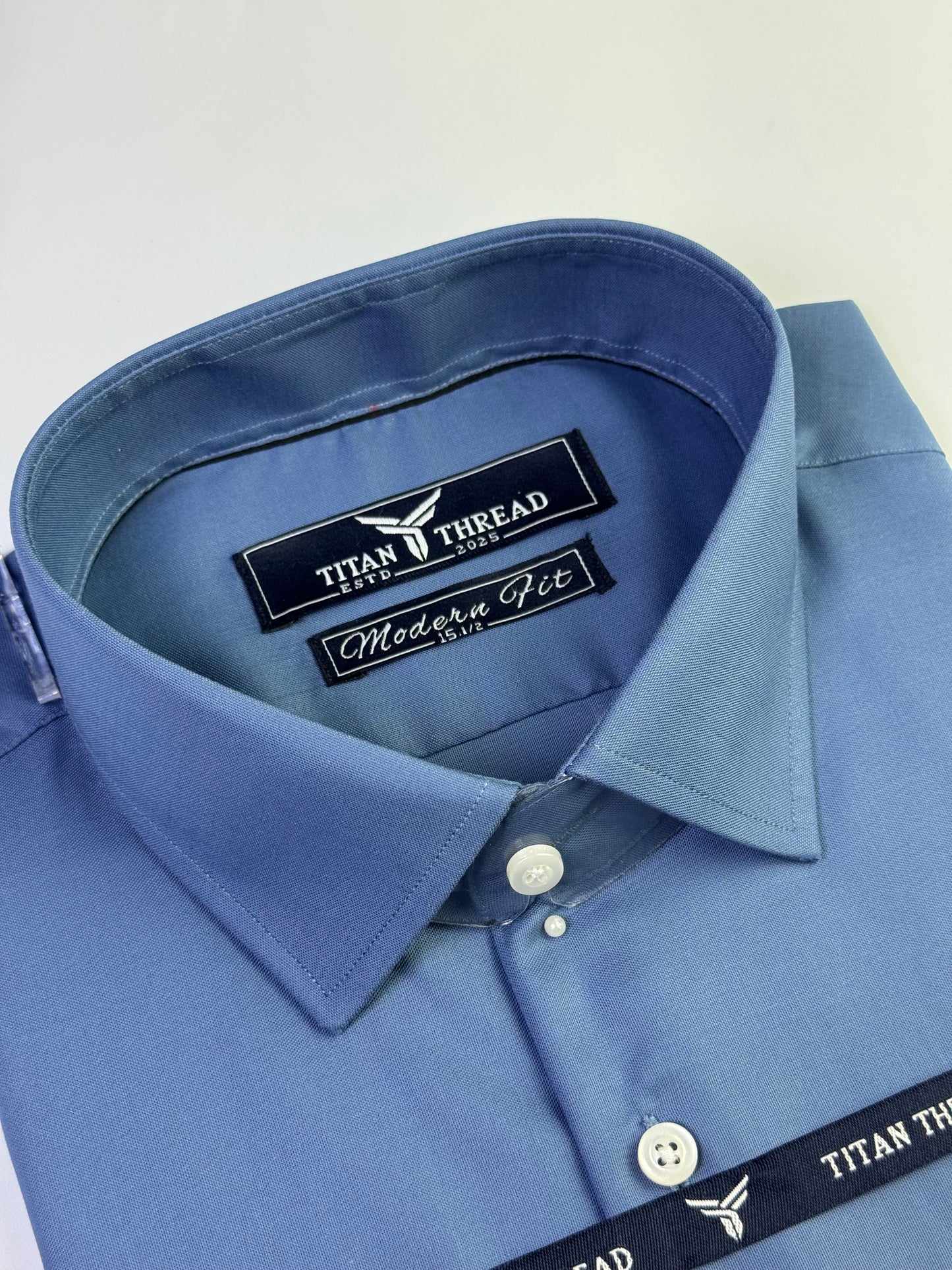 Ocean Blue Formal Shirt (Slim fit)