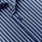 Indigo Blue Pencil Stripe Formal Shirt