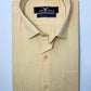 Skin Fawn Self Texture Formal Shirt